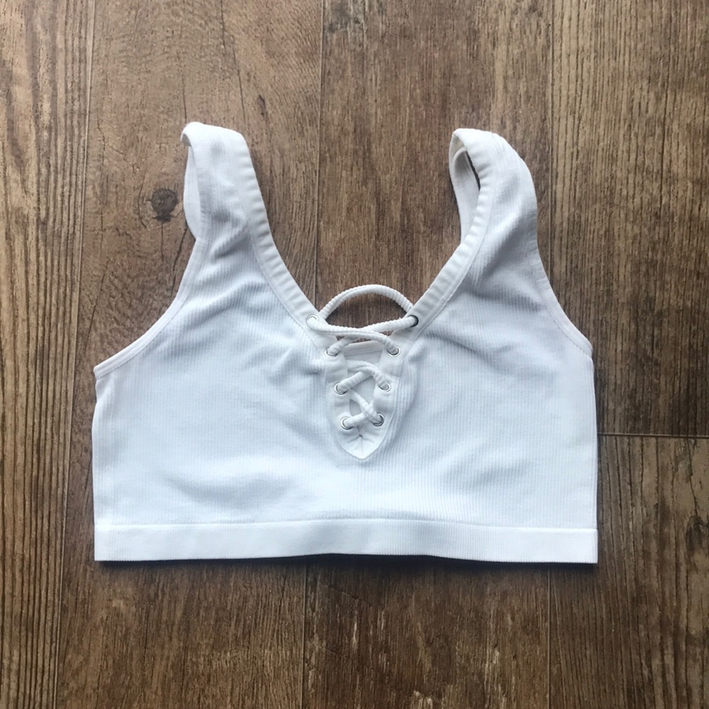 White Bralette